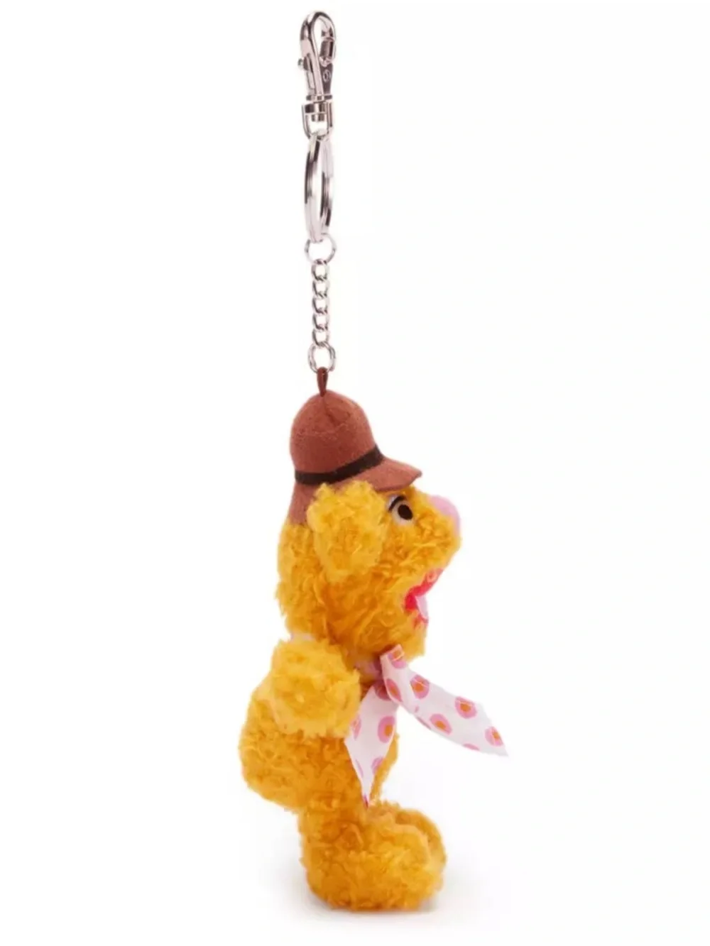 New! Fozzie Bear Plush Keychain Bag Charm – The Muppets – 6'' - Picture 2 of 6